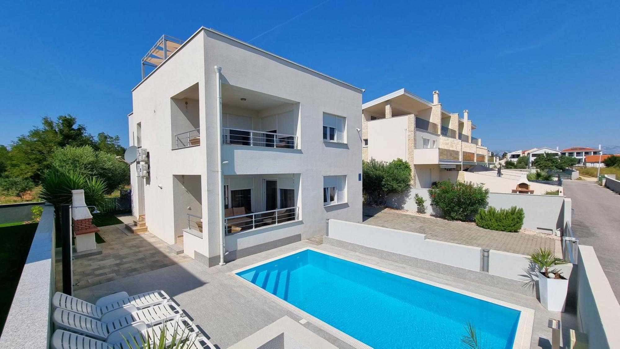 Apartments Le Mare - Pool, Sandstrand, Meerblick, W-Lan, Grill Privlaka  Exteriör bild